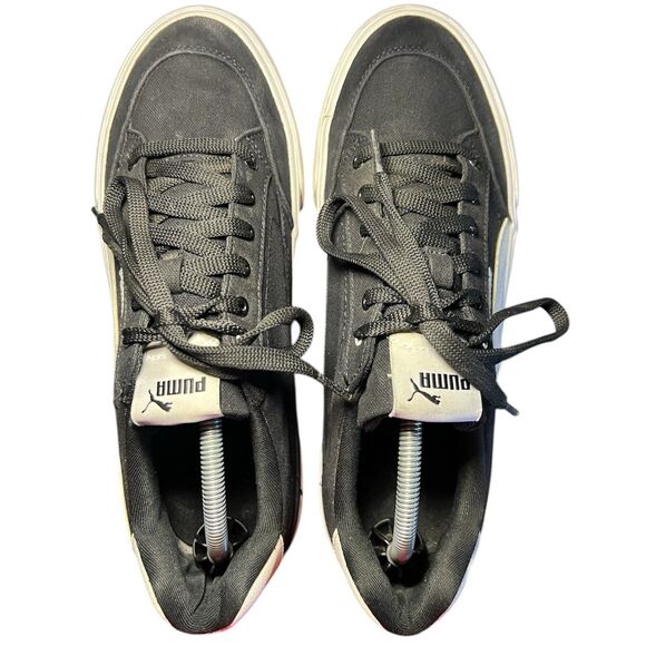 PUMA Court Classic Vulcanized Lace Up Sneakers Men’s Shoe Size 11, 396353-03